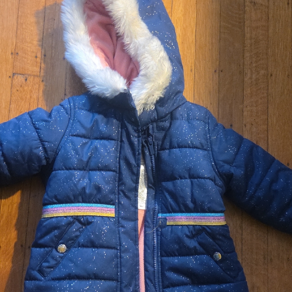 Carter's Peach Fleece Jacket
